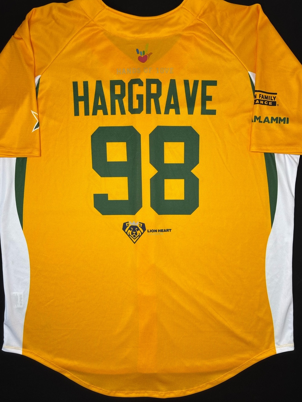 Green Bay Packers Javon Hargrave #98 Game Issued Softball 2026 Jersey 3XL